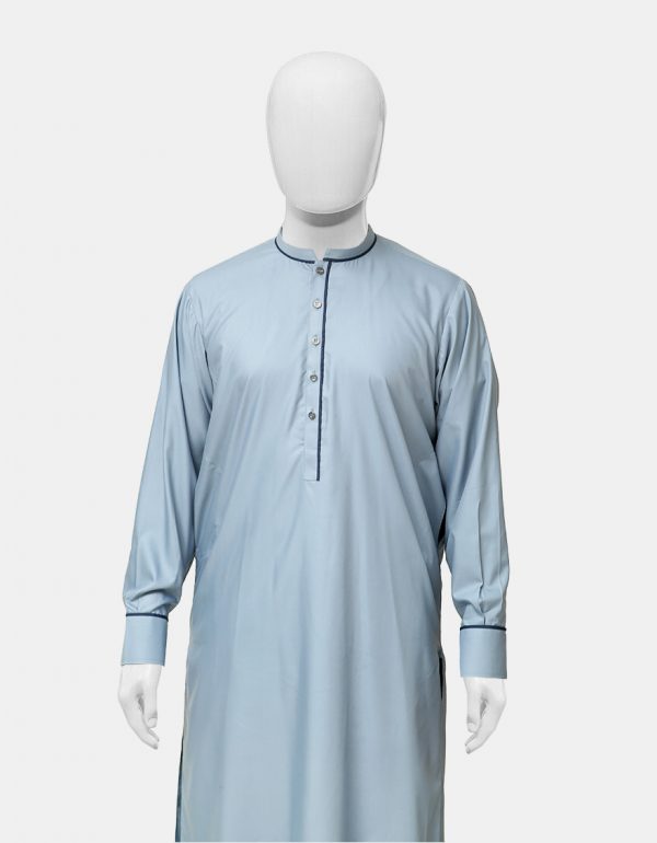 Kameez Shalwar Suit Steel Blue