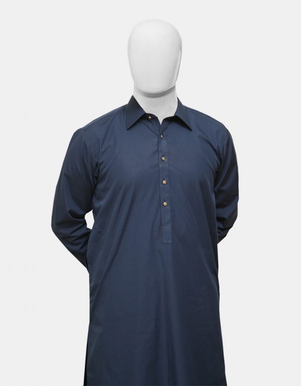 Kameez Shalwar Suit Navy Blue