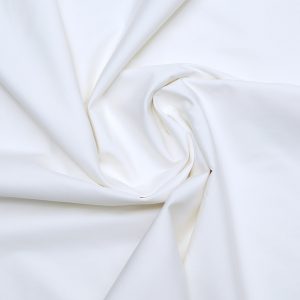 White Blended Fabric