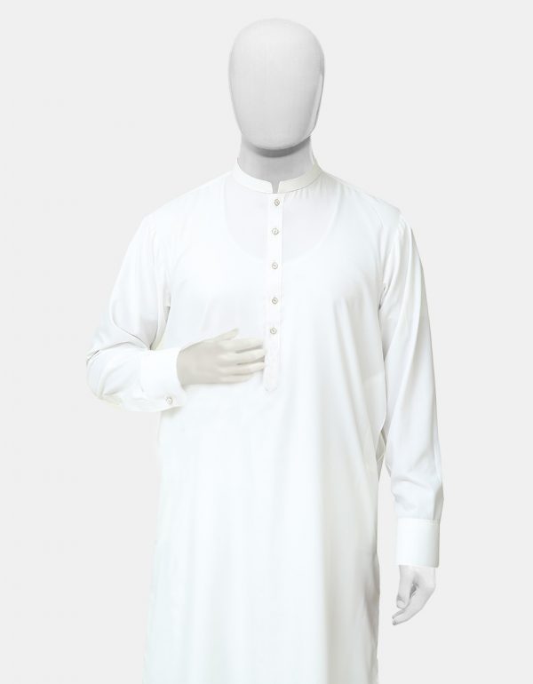 Kameez Shalwar Suit White